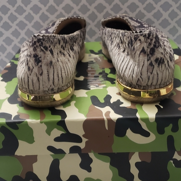 Stuart Weitzman Mocarena Python Loafers - Picture 2 of 6